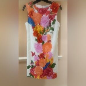 NWT Plenty Dresses By Tracy Reese Jane Floral Botanical Sheath Dress Event Sz 2.